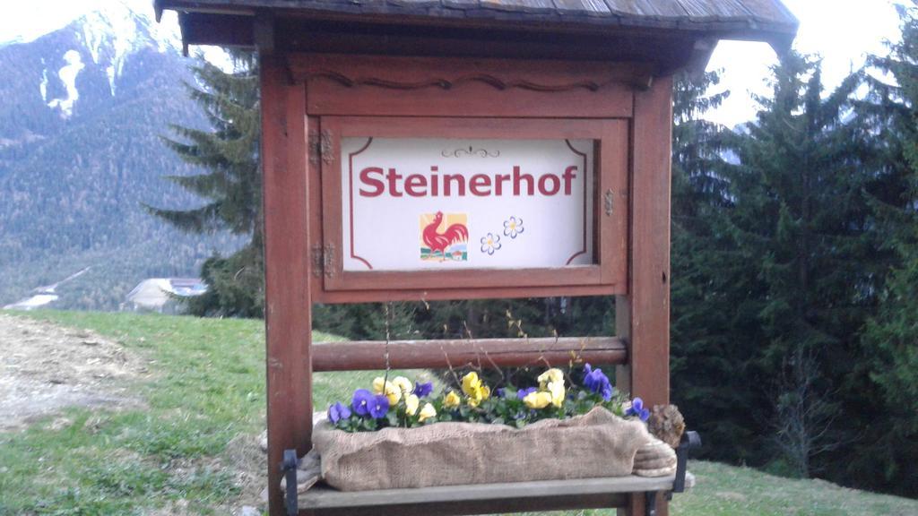 Ferienwohnung Steinerhof Toblach Exterior foto
